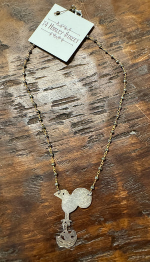 A Bird In the Hand Necklace