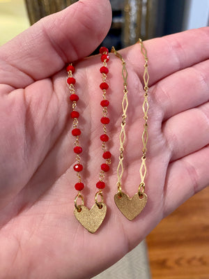 Golden Heart III Necklace