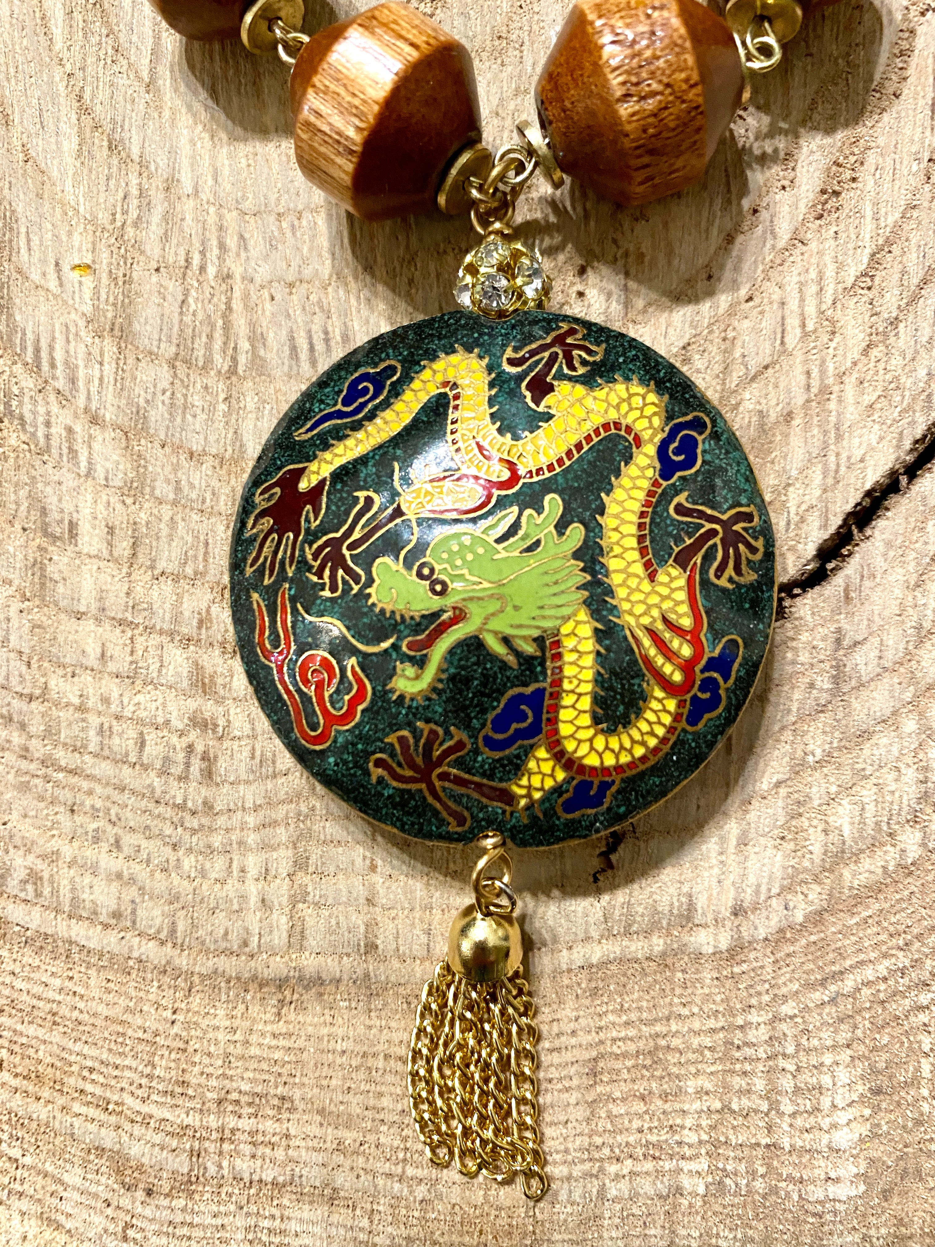 Dragon Fringe Necklace