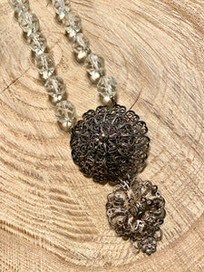 Filagree Times Three Necklace