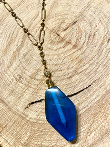 No Blues Here Necklace