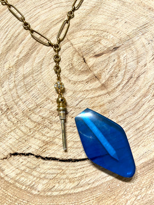No Blues Here Necklace