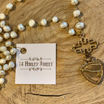 Fob-ulous on Pearls Necklace